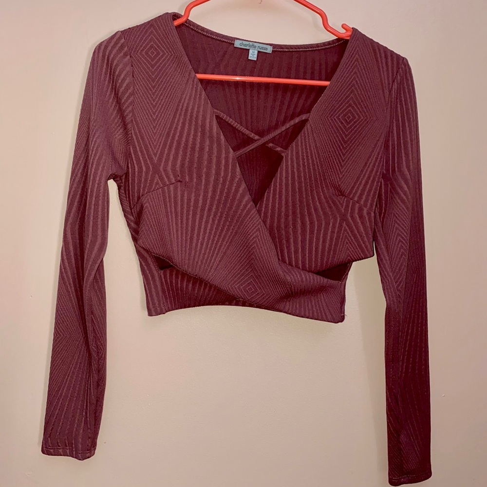 Cute womans crop top